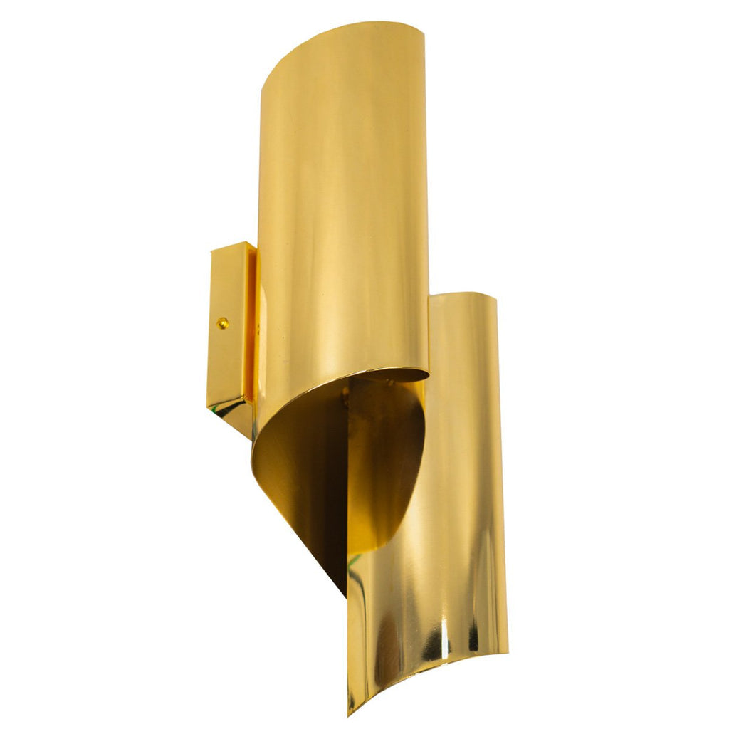 Helix Wall Sconce - Gold