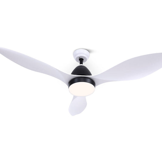 Devanti 48'' Ceiling Fan DC Motor w/Light w/Remote - White