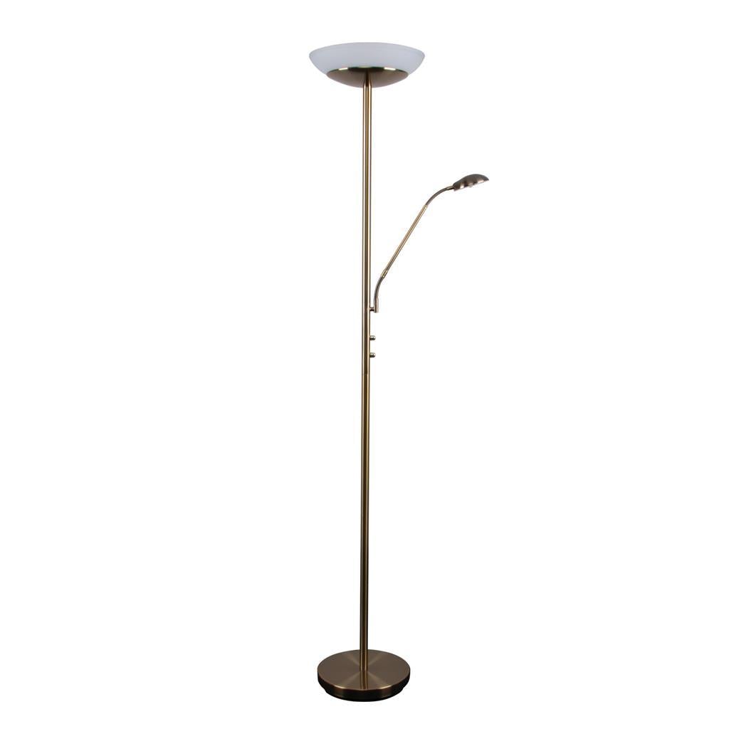 Domus EDEN - Dimmable LED Mother & Child Uplighter Floor Lamp - 3000K