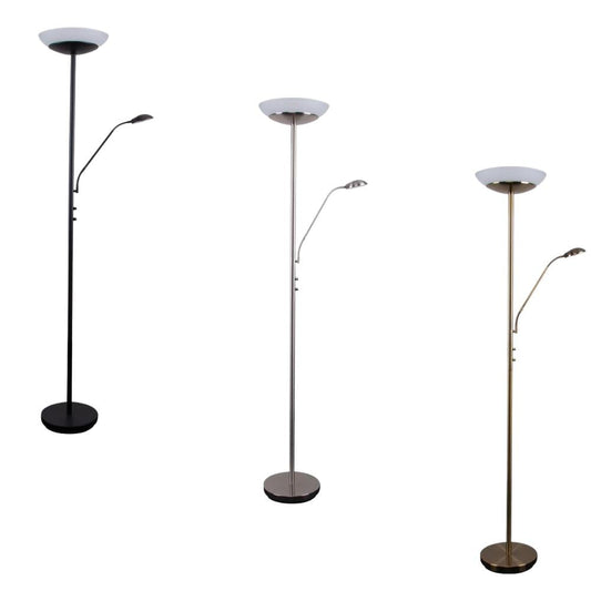 Domus EDEN - Dimmable LED Mother & Child Uplighter Floor Lamp - 3000K