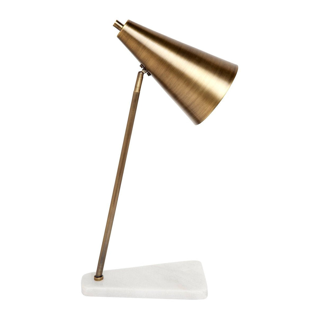 Jaggar Marble Task Lamp--Cafe Lighting and Living