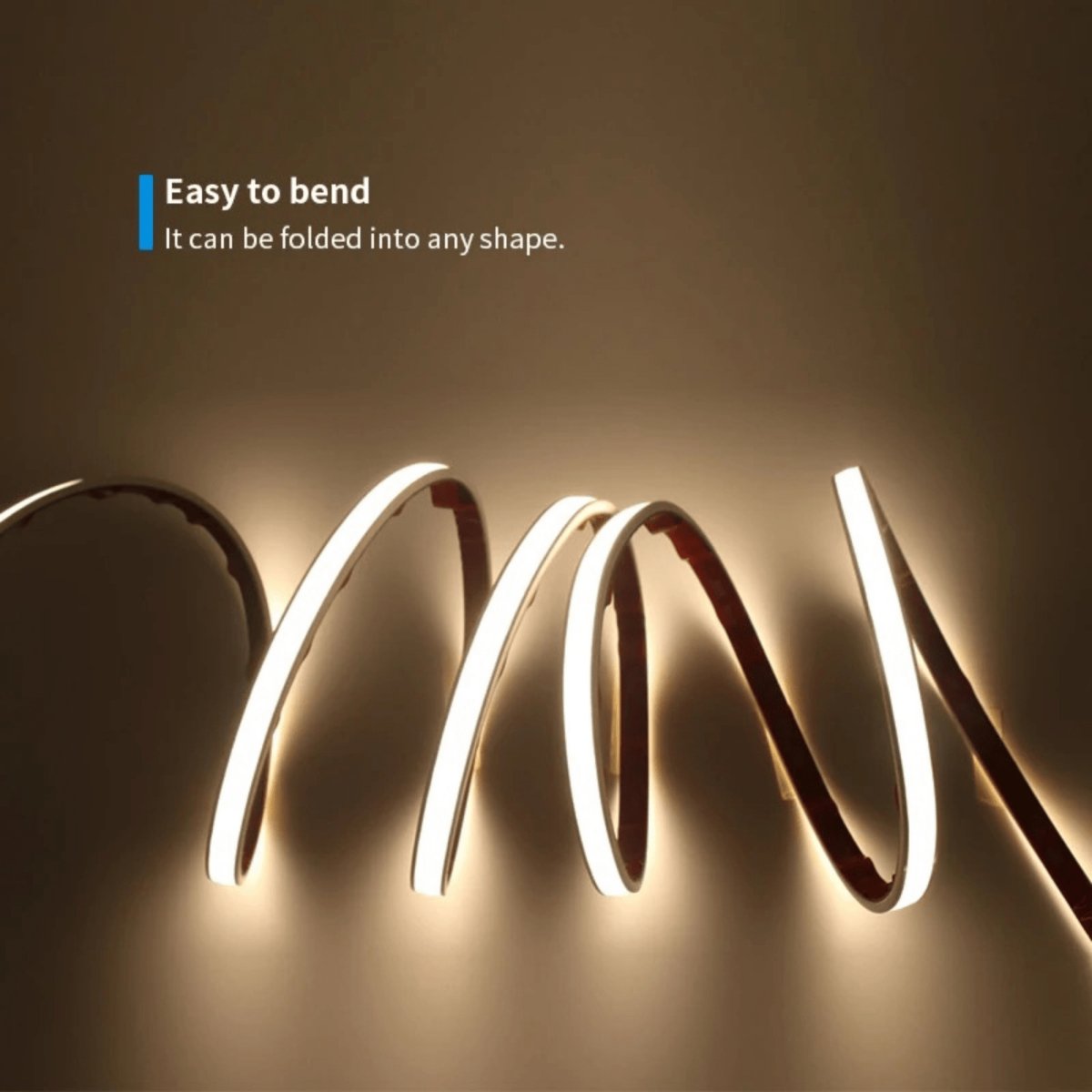 10mm | 10W/m 4000ºK | IP68 | COB Dot Free LED Strip Light-Hybrid Neon Flex-COPY