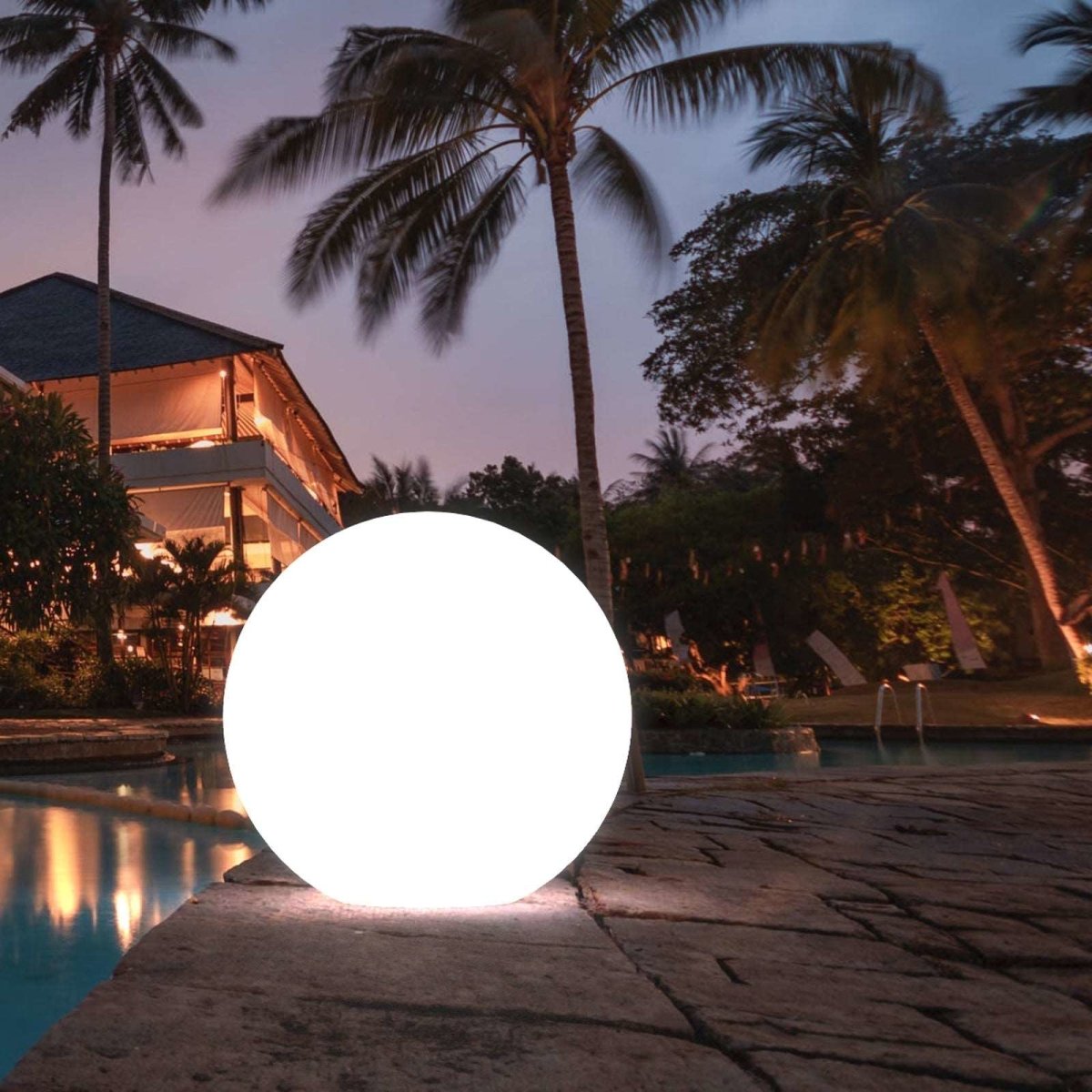 40CM OUTDOOR FULLMOON LED RGB Ball Light Solar & AC Charging IP65 Dropli, Solar Garden, 40cm-outdoor-fullmoon-led-rgb-ball-light-solar-ac-charging-ip65