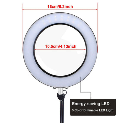 5 X Magnifying White Clamp Desk Lamp-Home & Garden > Lighting-Dropli