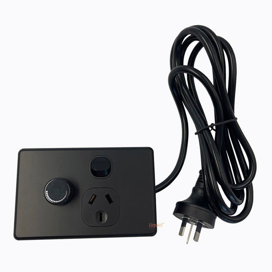 Black Plug-In Dimmer-Lighting-Liquidleds