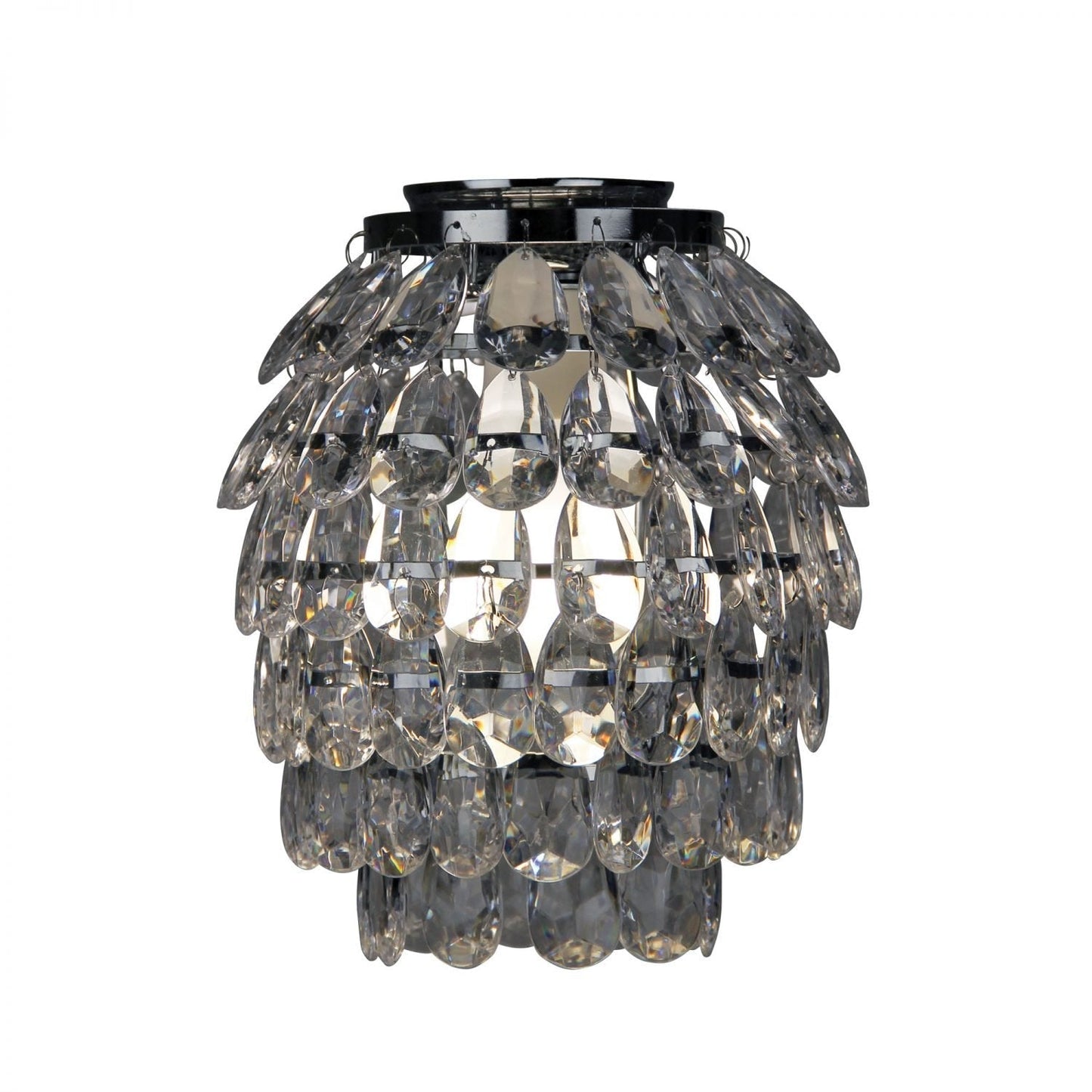 Bling DIY Glass Crystal Drop 190mm-DIY Batten Fix Lights-Oriel Lighting