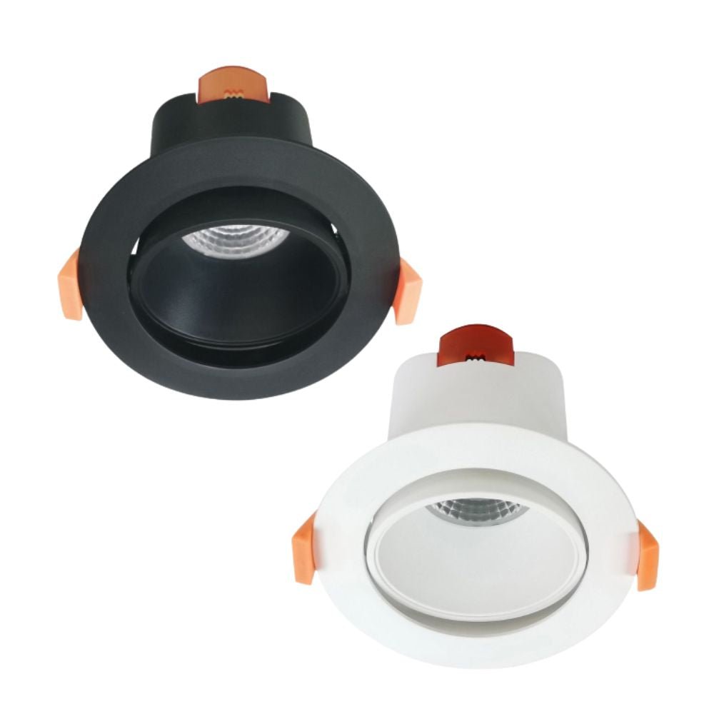 CLA COMET - 9W LED Tri-CCT Gimbal Low Glare Downlight 90mm cut out CLA Lighting, DOWNLIGHTS, cla-comet-9w-led-tri-cct-gimbal-low-glare-downlight-90mm-cut-out