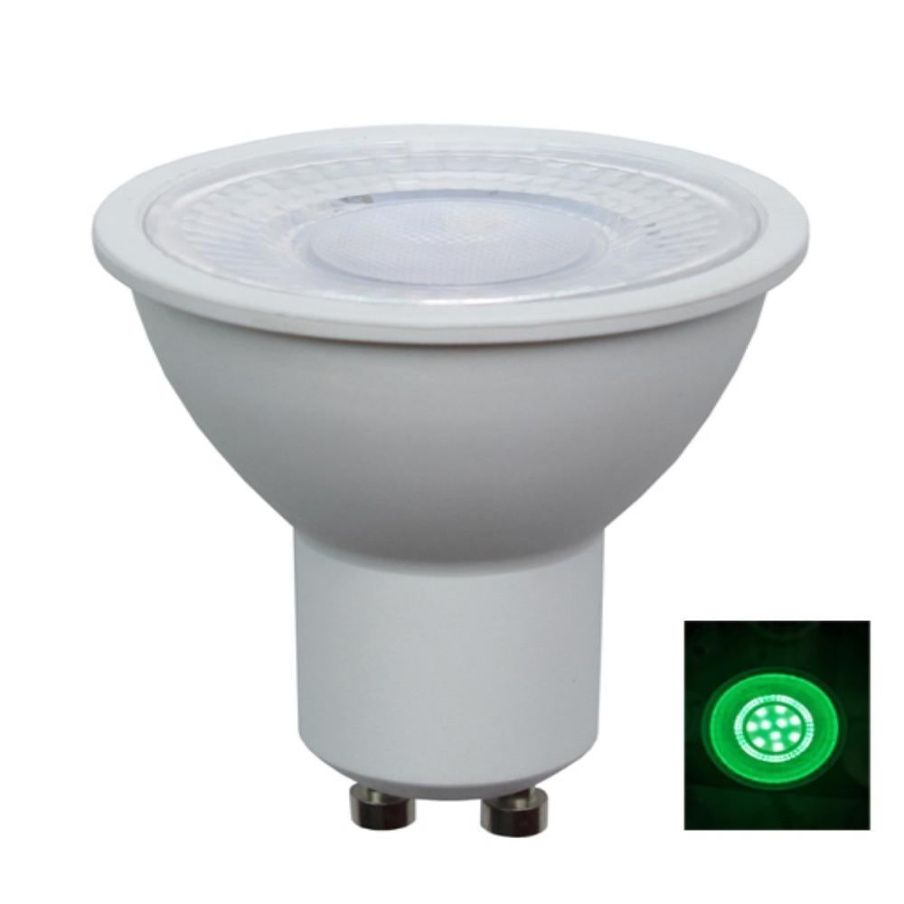 CLA GU10 - 5W LED GU10 Shape Coloured Globe - Blue/Green-GLOBES-CLA Lighting