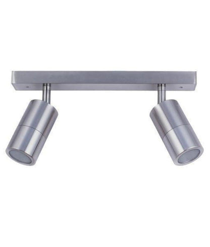 CLA PG2BAR - 2xGU10 2 Light Bar Adjustable Rail Ceiling Spot Light IP44-Ceiling Light Fixtures-CLA Lighting