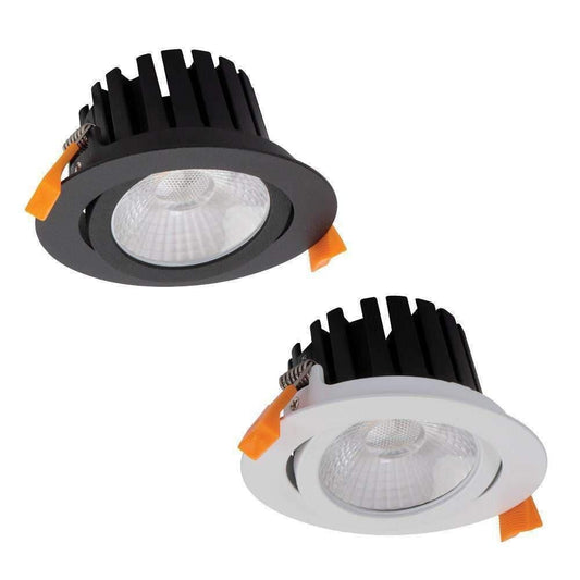 Domus AQUA TILT - 13W LED Dimmable Tiltable Wet Area Downlight IP65-DOWNLIGHTS-Domus Lighting