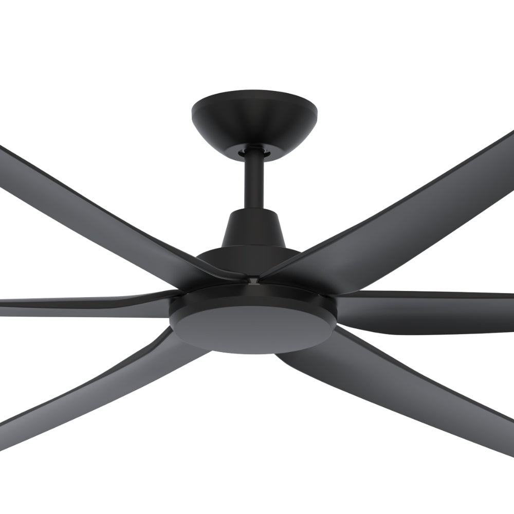 Domus GLIDE SMART - 6 Blade 80" (2030mm) DC Ceiling Fan with Optional Light Kit-Ceiling Fan-Domus Lighting