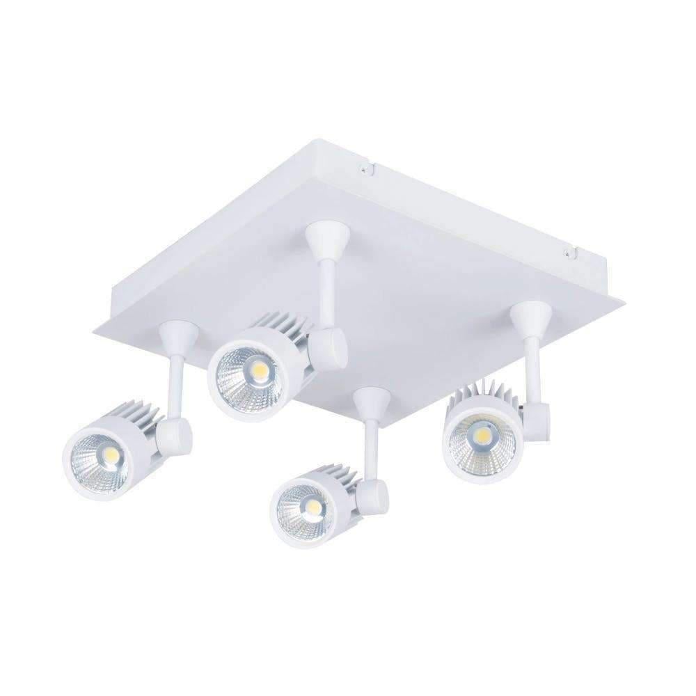 Domus JET-4SQ - 4 x 10W LED Spotlight Square-INDOOR-Domus