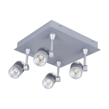 Domus JET-4SQ - 4 x 10W LED Spotlight Square-INDOOR-Domus