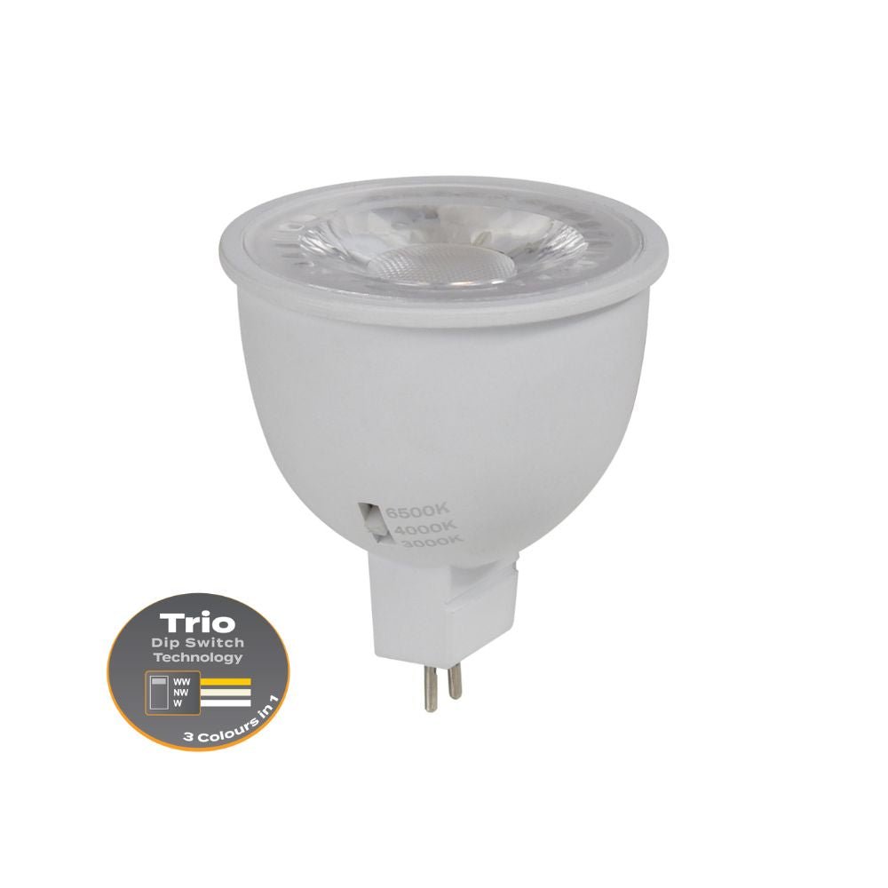 Domus KEY MR16 TRIO- 6W = 35W LED 12V DC Tri-Colour MR16 Globe-GLOBES-Domus