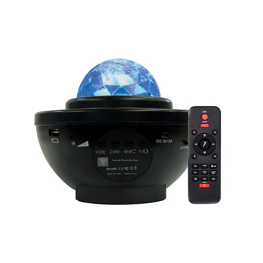 Home Master Star Projector Bluetooth Remote Control Speaker Colour Changing-Home & Garden > Lighting-Dropli