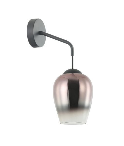 Interior Wine Glass 1 Light Wall Light Black / Copper - VINUM2W-Wall Sconce-CLA Lighting