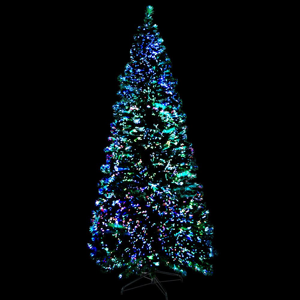 Christmas Tree 1.8M LED Xmas trees Optic Fibre Warm White-Occasions > Christmas-Dropli