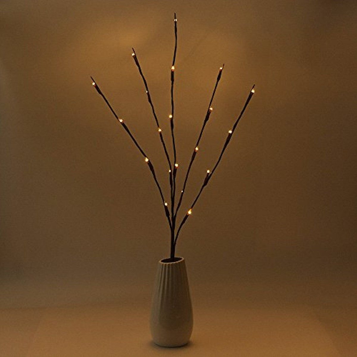 LED Light Bunch Stem - Warm White BATTERY fairy lights - 50cm high 20 bulbs/petals Dropli, Occasions > Lights, led-light-bunch-stem-warm-white-battery-fairy-lights-50cm-high-20-bulbs-petals