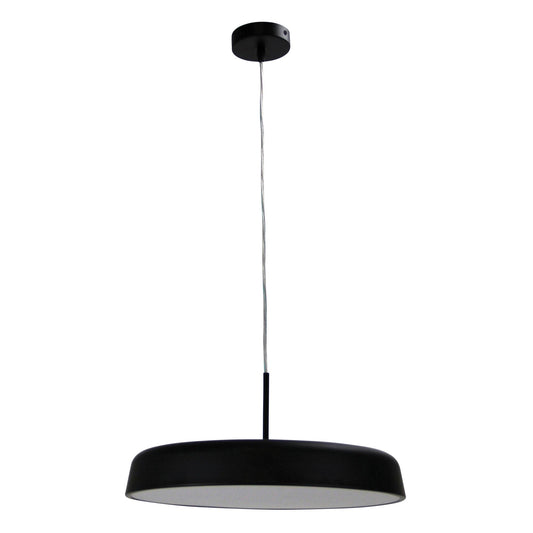 Madison LED Pendant Black 420mm - OL60451/42BK-LED Pendants-Oriel Lighting