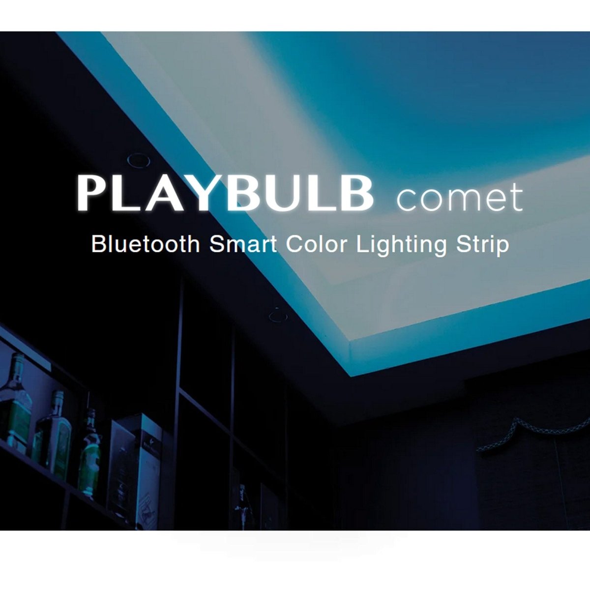 Mipow Playbulb Comet Smart Bluetooth LED Colour Light Strip Kit 2M-Occasions > Party Lights-Koala Lamps and Lighting