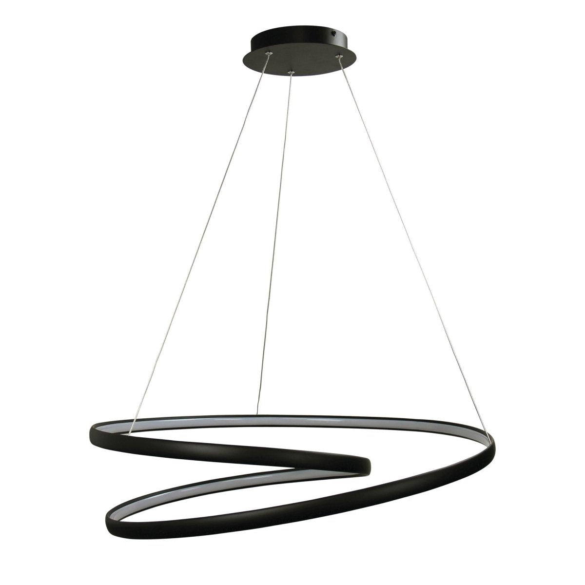 Oriel INFINITY - 50W Modern LED Spiral Ring Pendant - 4000K Kopy, PENDANTS, oriel-infinity-50w-modern-led-spiral-ring-pendant-4000k