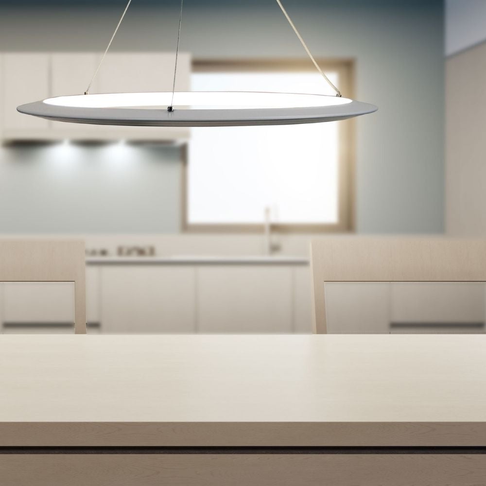 SATURN - 24W Tri-colour LED Dimmable Pendant Light Oriel Lighting, PENDANTS, oriel-saturn