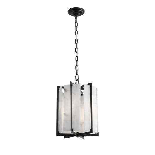 Palermo Alabaster Pendant - Black--CAFE Lighting & Living