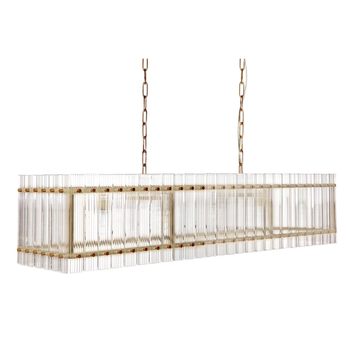 Paloma Pendant - Linear Brass-Pendant Light-Cafe Lighting and Living