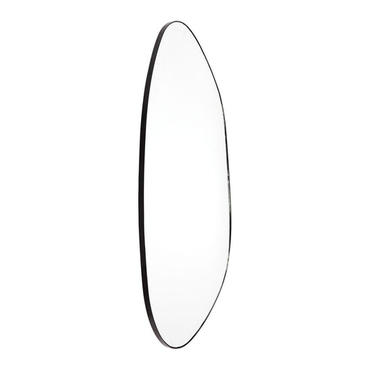 Pollock Wall Mirror - Large Black Cafe Lighting and Living, Living, pollock-wall-mirror-large-black