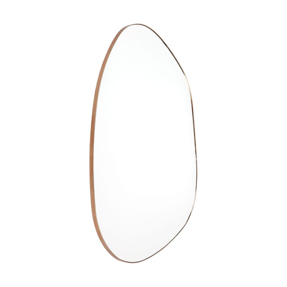 Pollock Wall Mirror - Small Antique Gold Cafe Lighting and Living, Living, pollock-wall-mirror-small-antique-gold