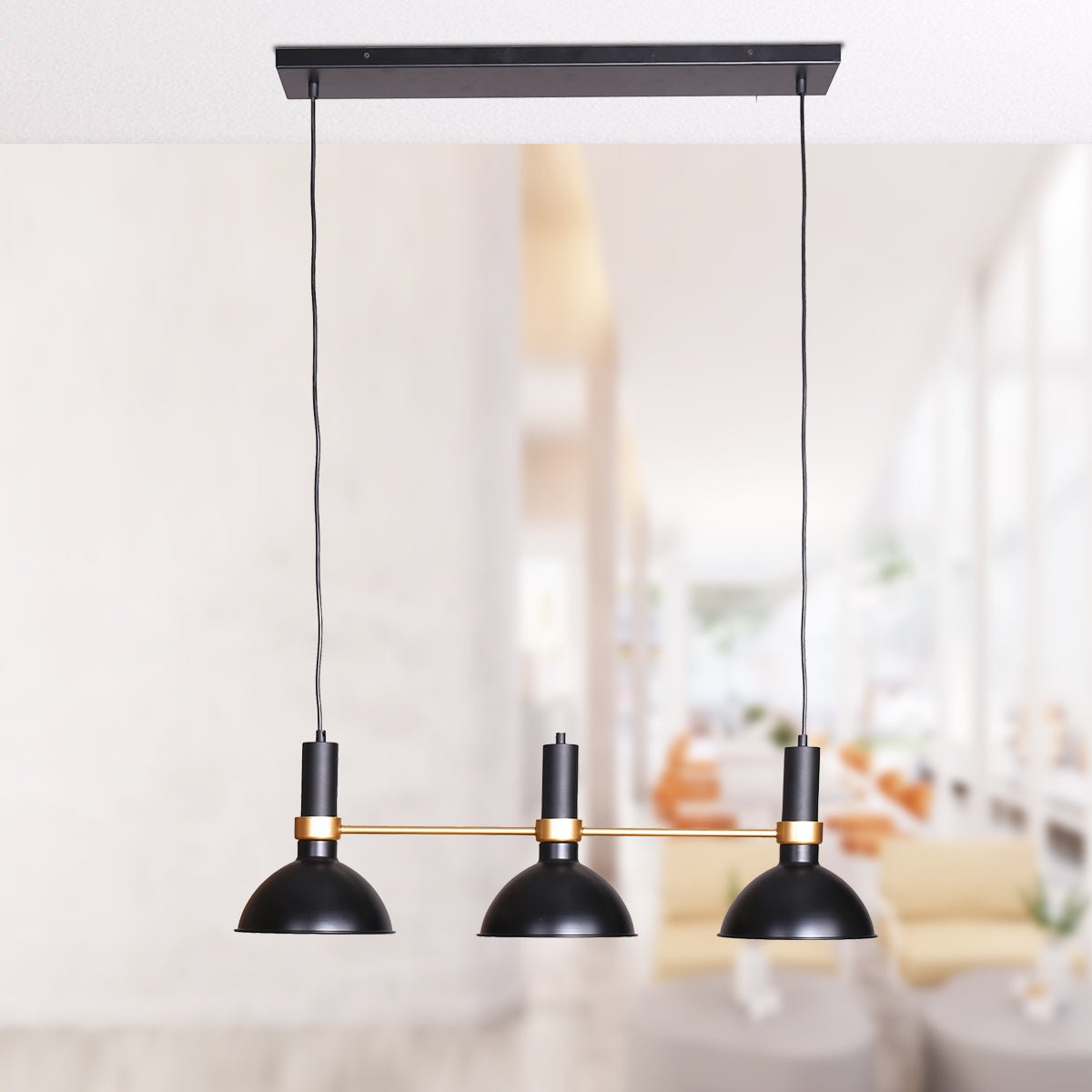 Sarantino 3-Light Hanging Pendant Lamp-Home & Garden > Lighting-Koala Lamps and Lighting