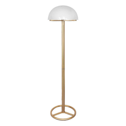 Sarantino Metal Floor Lamp with White Acrylic Shade by Sarantino-Home & Garden > Lighting-Koala Lamps and Lighting