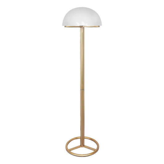 Sarantino Metal Floor Lamp with White Acrylic Shade by Sarantino-Home & Garden > Lighting-Koala Lamps and Lighting