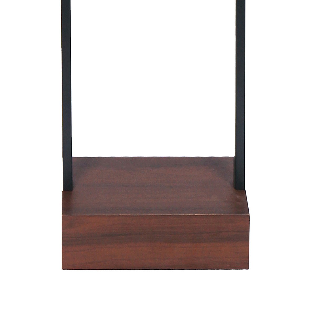 Sarantino Wood Floor Lamp in Cherry Finish-Home & Garden > Lighting-Koala Lamps and Lighting