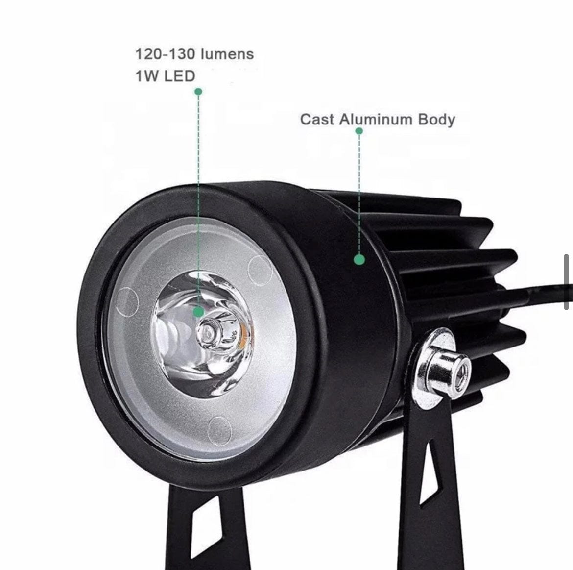 Series II Professional Grade 3000K 4 Piece DIY LED Solar 4 in 1 Garden Spike Kit Green Earth Lighting Australia, Garden, monetii