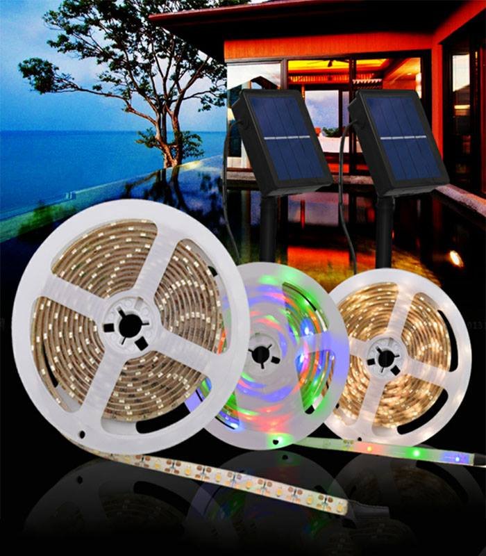 Solar LED Strip Light-Home & Garden > Garden Lights-Koala Lamps and Lighting