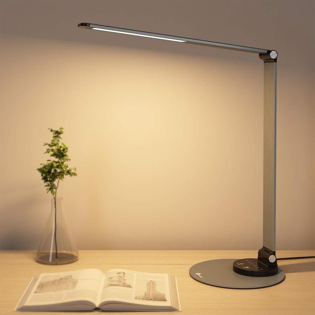 Aluminium Alloy Dimmable Led Desk Lamp (TT-DL22)-Table Lamp-Dropli