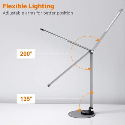 Aluminium Alloy Dimmable Led Desk Lamp (TT-DL22)-Table Lamp-Dropli