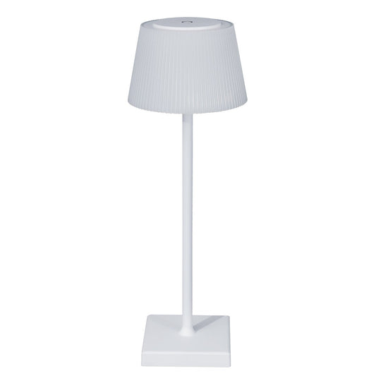 Tate Rechargeable Touch Lamp - White--CAFE Lighting & Living