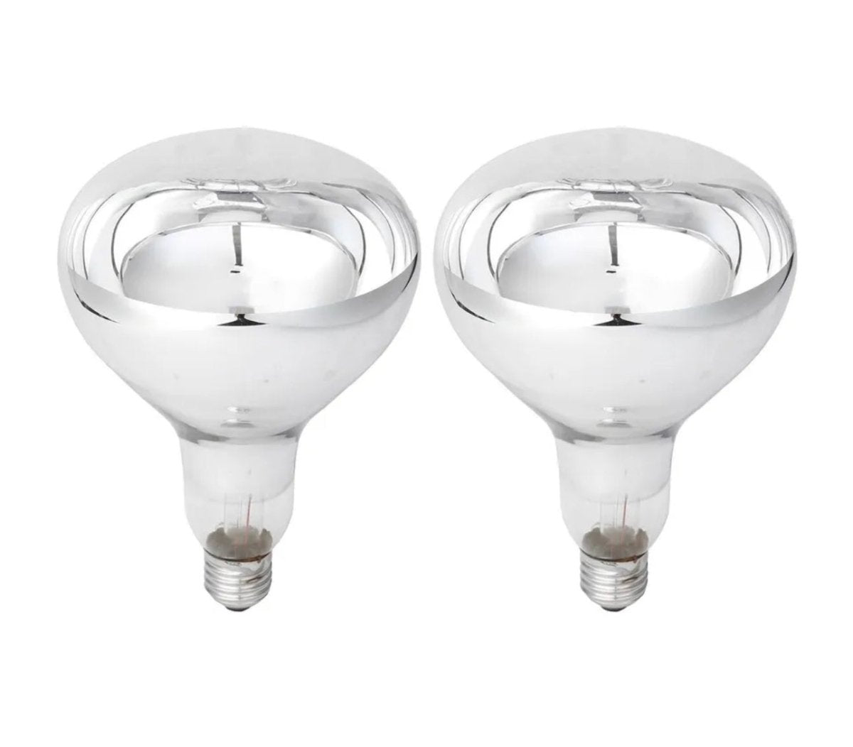 Twin Pack 275W Heat Globe For IXL Bathroom Fittings-infra red heat lamp-Dropli