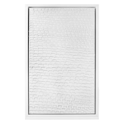 White Ripples Canvas Painting--Cafe Lighting and Living