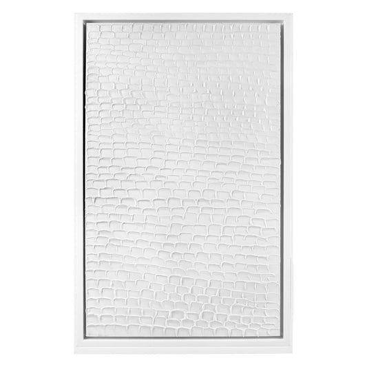 White Ripples Canvas Painting--Cafe Lighting and Living