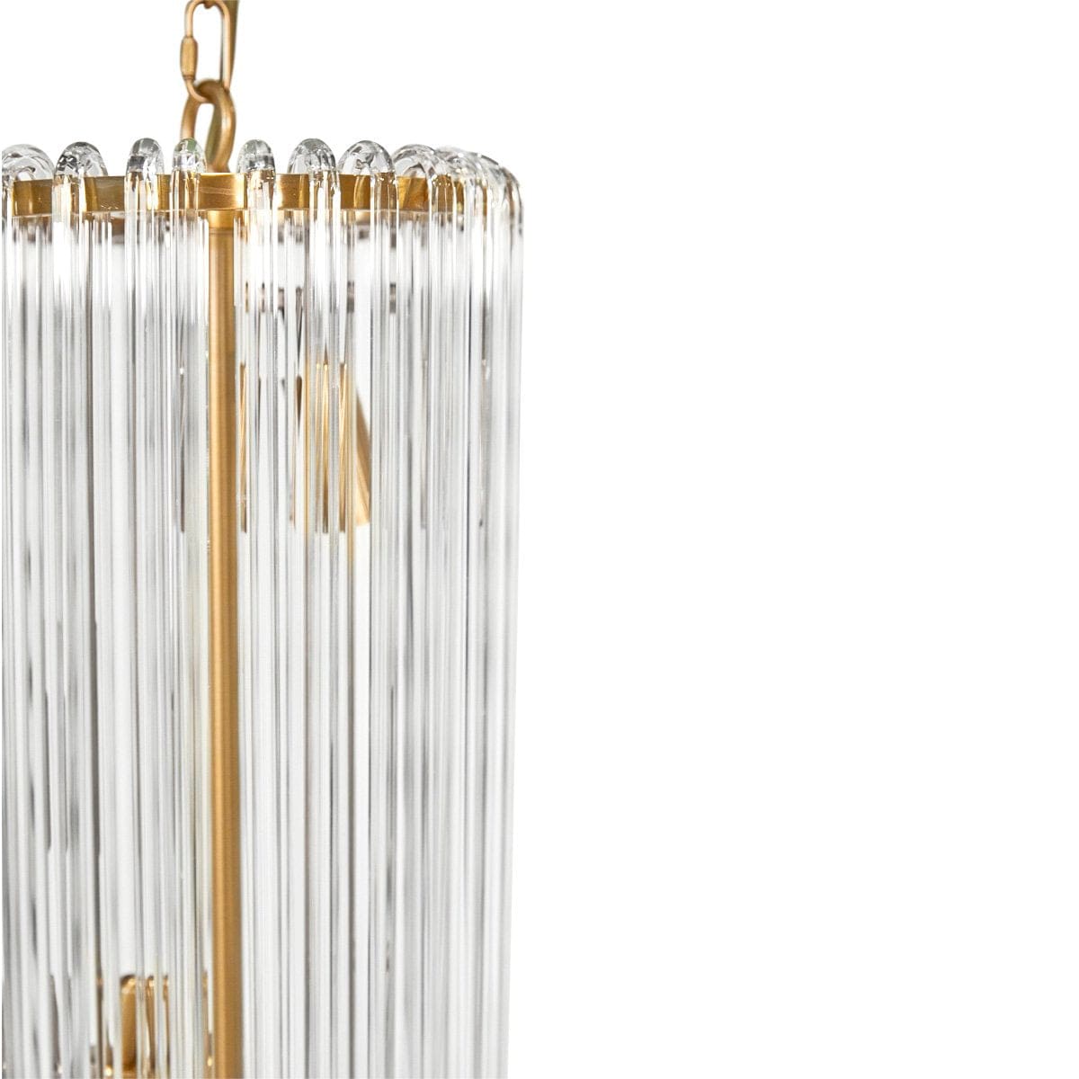 Cafe Lighting ZARA Brass - 4 Light Long Pendant-Pendant Light-Cafe Lighting and Living