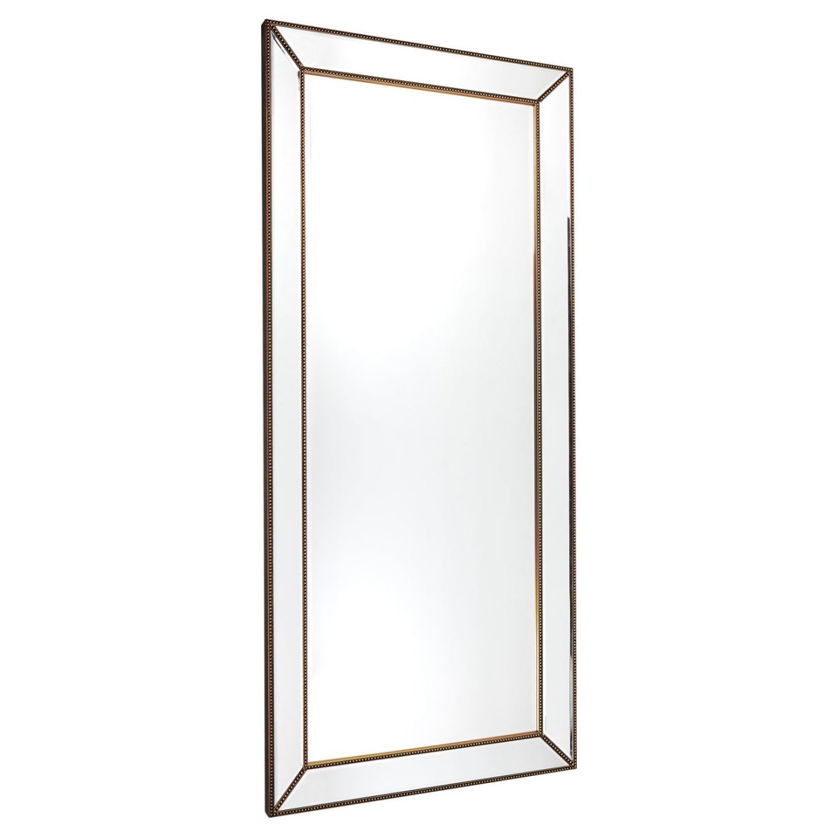 Zeta Floor Mirror - Antique Gold Cafe Lighting and Living, Living, zeta-floor-mirror-antique-gold