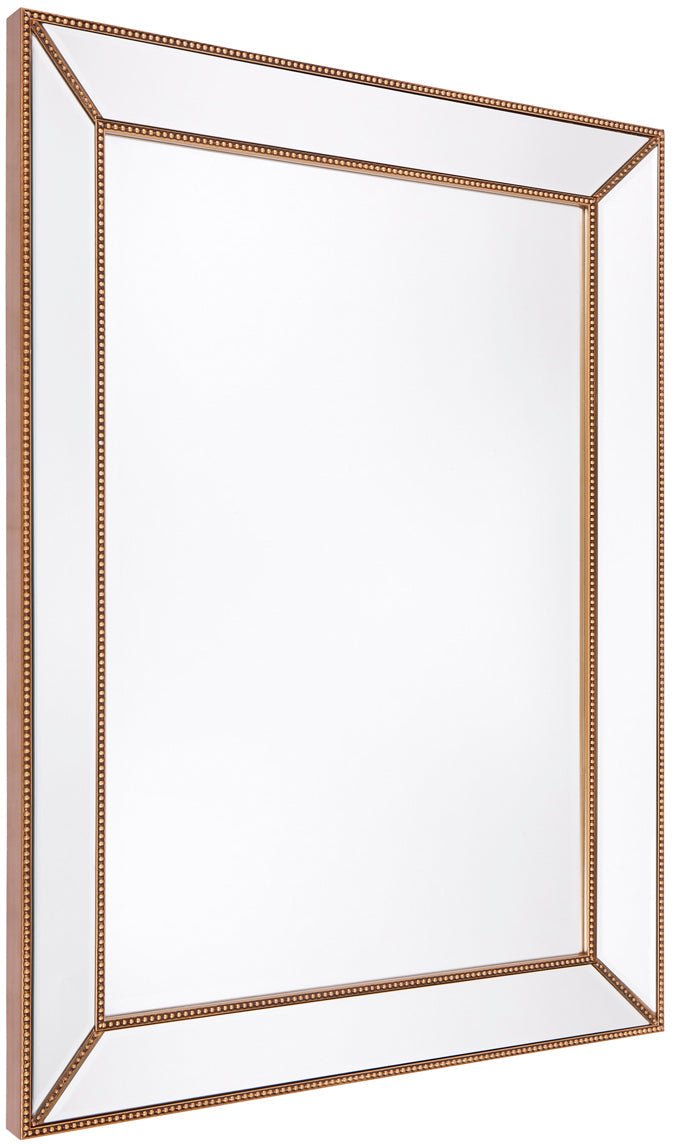 Zeta Wall Mirror - Large Antique Gold Cafe Lighting and Living, Living, zeta-wall-mirror-large-antique-gold