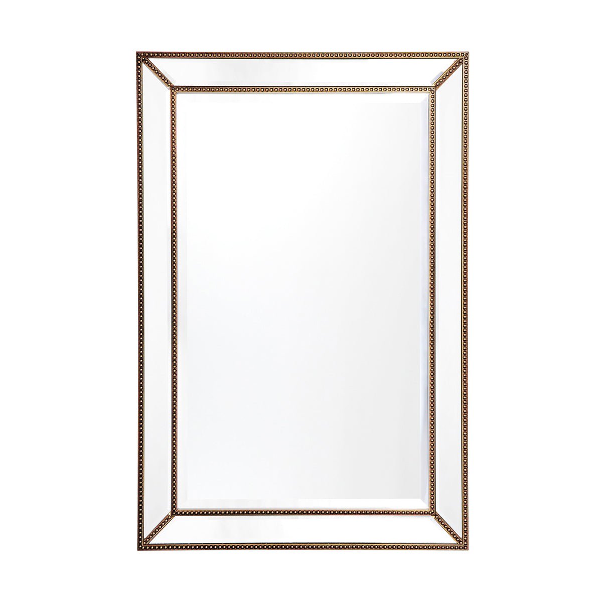 Zeta Wall Mirror - Medium Antique Gold Cafe Lighting and Living, Living, zeta-wall-mirror-medium-antique-gold