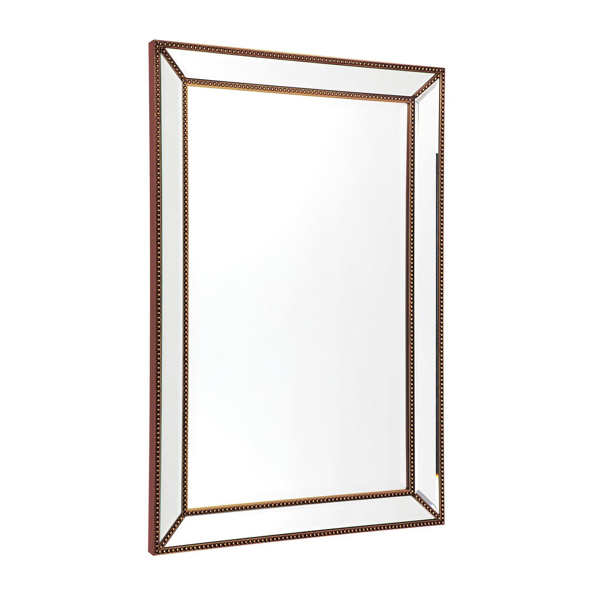 Zeta Wall Mirror - Medium Antique Gold Cafe Lighting and Living, Living, zeta-wall-mirror-medium-antique-gold