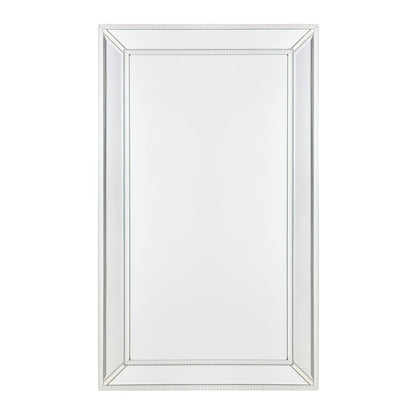 Zeta Wall Mirror - Medium White Cafe Lighting and Living, Living, zeta-wall-mirror-medium-white