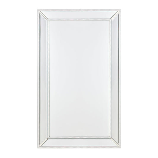 Zeta Wall Mirror - Medium White Cafe Lighting and Living, Living, zeta-wall-mirror-medium-white